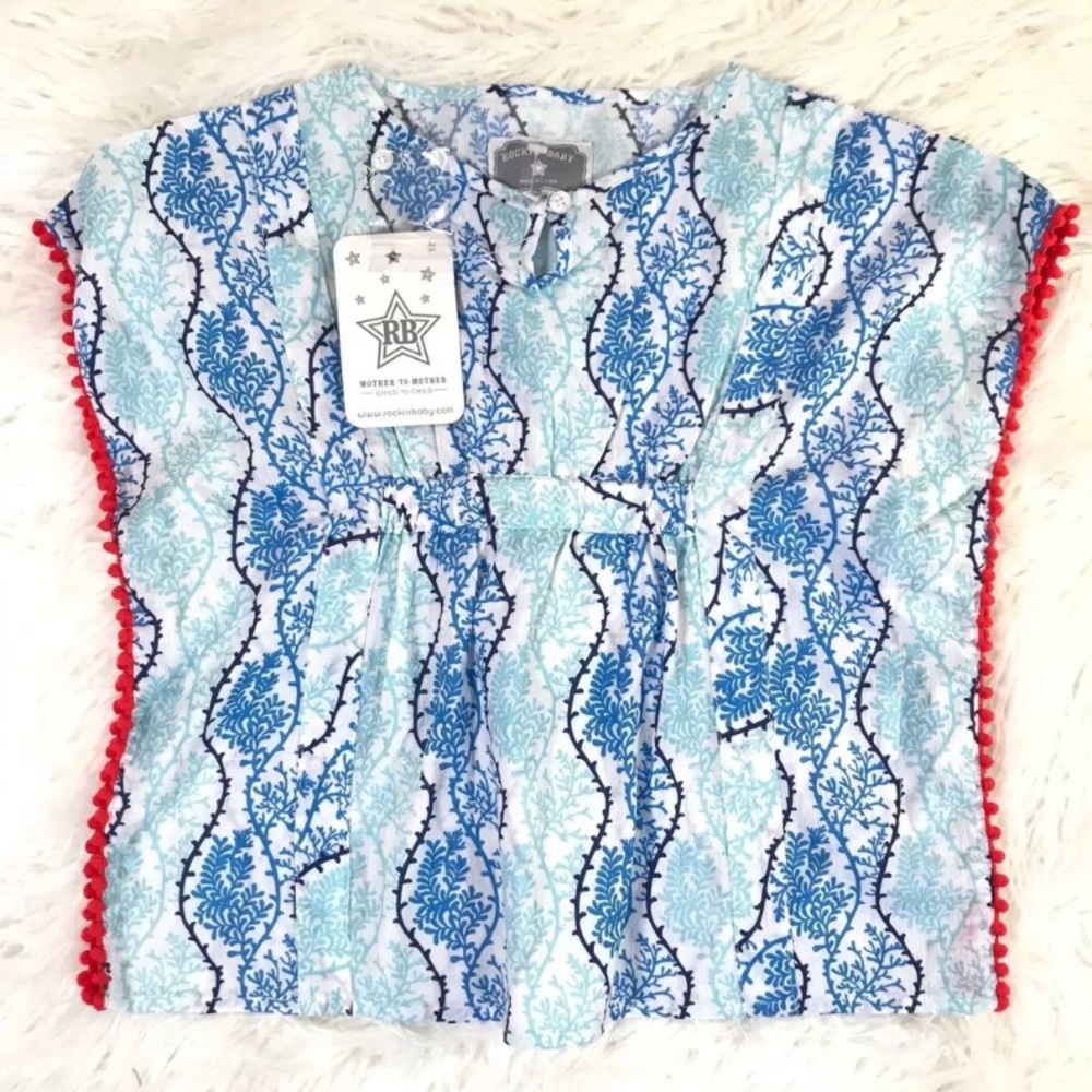 ROCKIN BABY PULLOVER SHIRT SIZE 2 / 3 YRS "NWT"